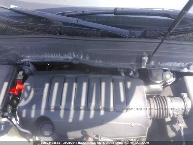 5GAEV23D89J154014 - 2009 BUICK ENCLAVE CXL 白色 照片 10