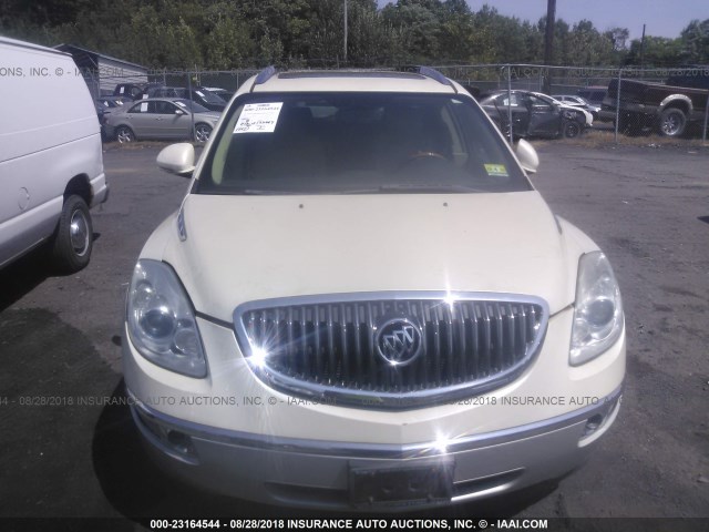 5GAEV23D89J154014 - 2009 BUICK ENCLAVE CXL 白色 照片 6