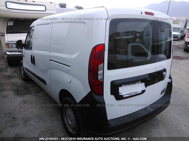 ZFBERFAT7G6B58551 - 2016 RAM PROMASTER CITY  WHITE photo 3