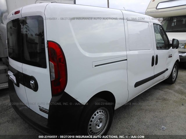 ZFBERFAT7G6B58551 - 2016 RAM PROMASTER CITY  WHITE photo 4