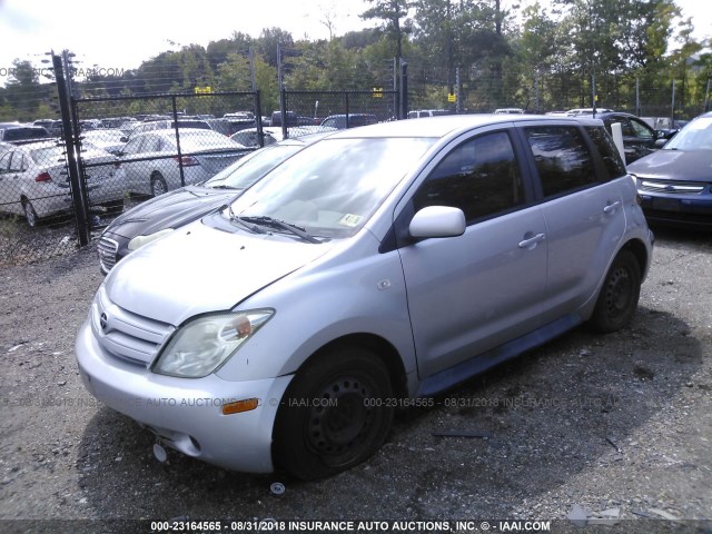 JTKKT624X50082970 - 2005 TOYOTA SCION XA ვერცხლისფერი ფოტო 2