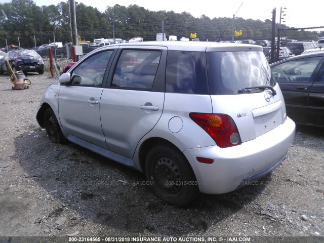 JTKKT624X50082970 - 2005 TOYOTA SCION XA ვერცხლისფერი ფოტო 3