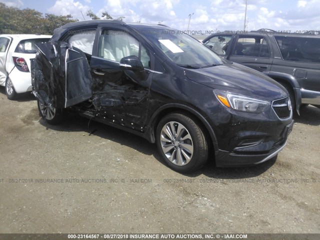 KL4CJASB4JB591867 - 2018 BUICK ENCORE PREFERRED Қара фото 1