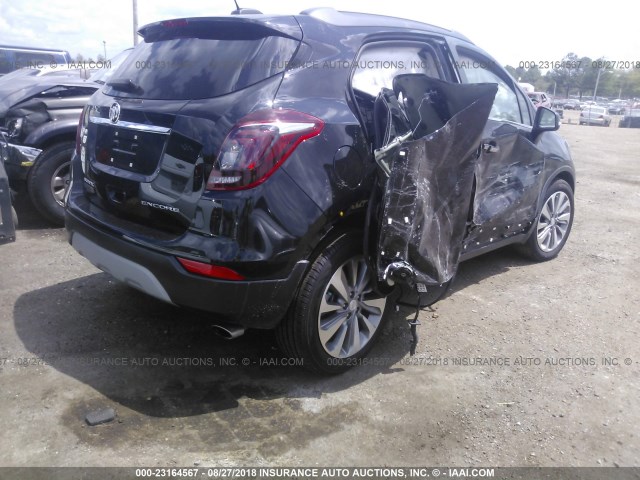 KL4CJASB4JB591867 - 2018 BUICK ENCORE PREFERRED Қара фото 4