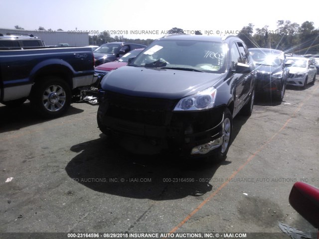 1GNER13D59S103150 - 2009 CHEVROLET TRAVERSE LS GRAY photo 2