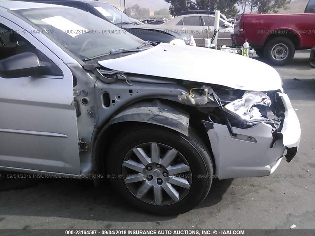 1C3LC46B29N517289 - 2009 CHRYSLER SEBRING LX SILVER photo 6