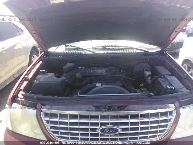 1FMZU63W44ZA83590 - 2004 FORD EXPLORER XLT/XLT SPORT/NBX 红色 照片 10
