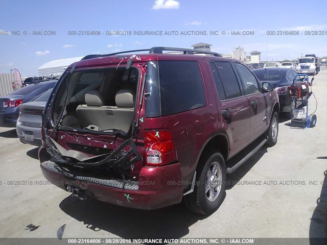 1FMZU63W44ZA83590 - 2004 FORD EXPLORER XLT/XLT SPORT/NBX 红色 照片 4
