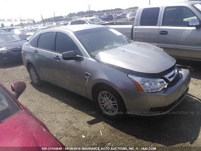 1FAHP35N98W265700 - 2008 FORD FOCUS SE/SEL/SES GRAY photo 1