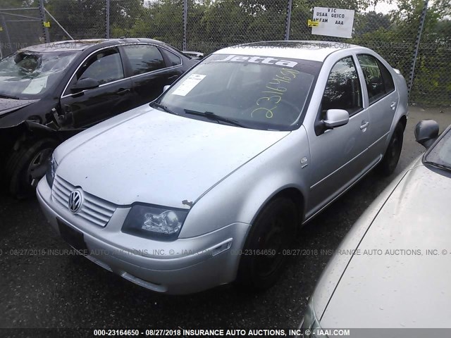 3VWPE69M13M163425 - 2003 VOLKSWAGEN JETTA WOLFSBURG 银色 照片 2