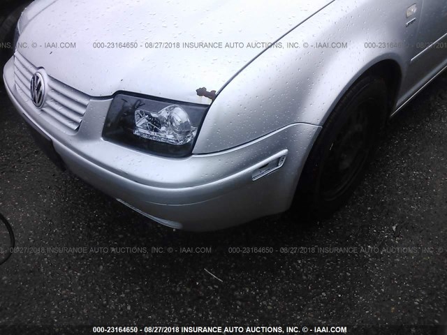 3VWPE69M13M163425 - 2003 VOLKSWAGEN JETTA WOLFSBURG 银色 照片 6