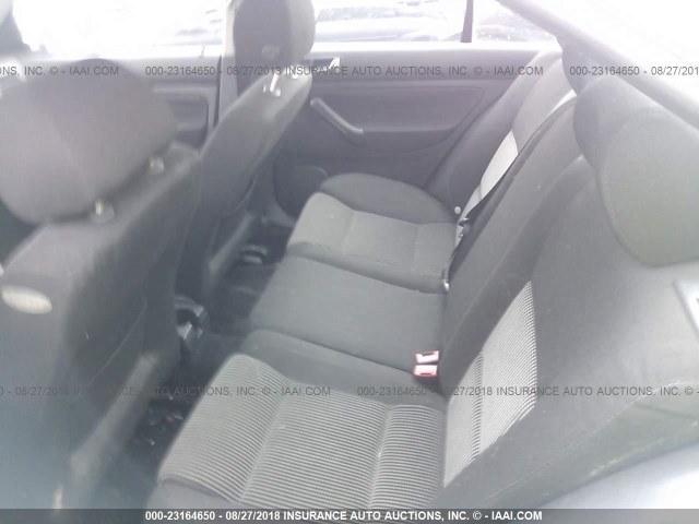3VWPE69M13M163425 - 2003 VOLKSWAGEN JETTA WOLFSBURG 银色 照片 8