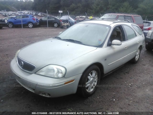 1MEHM59S24A609534 - 2004 MERCURY SABLE LS PREMIUM SILVER photo 2