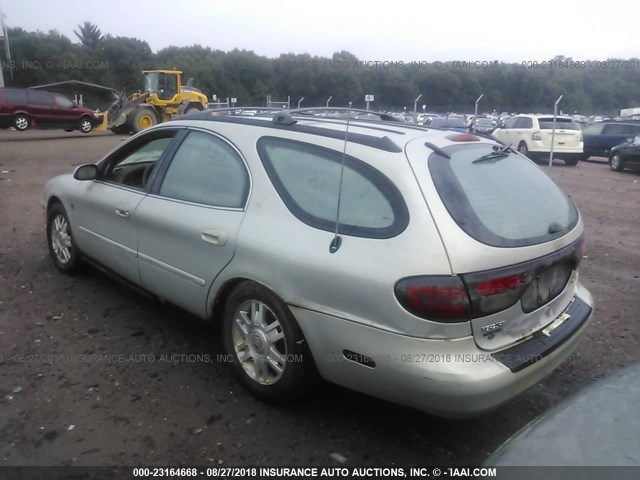 1MEHM59S24A609534 - 2004 MERCURY SABLE LS PREMIUM SILVER photo 3