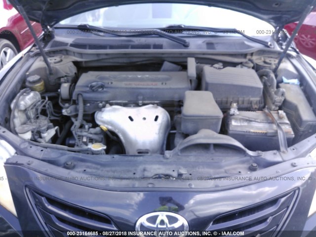 4T1BE46KX9U311012 - 2009 TOYOTA CAMRY SE/LE/XLE შავი ფოტო 10