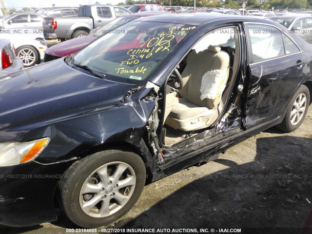 4T1BE46KX9U311012 - 2009 TOYOTA CAMRY SE/LE/XLE შავი ფოტო 6