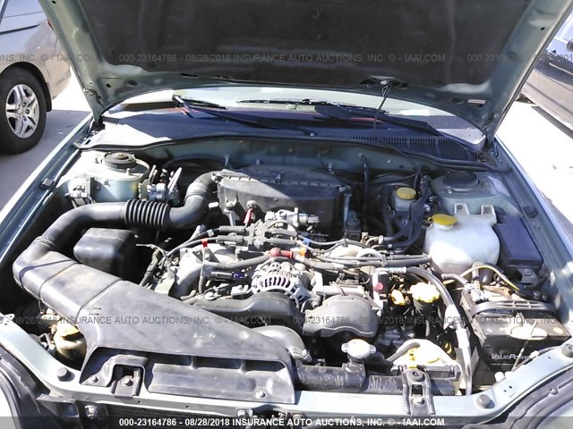 4S3BH675237605350 - 2003 SUBARU LEGACY OUTBACK AWP 绿色 照片 10