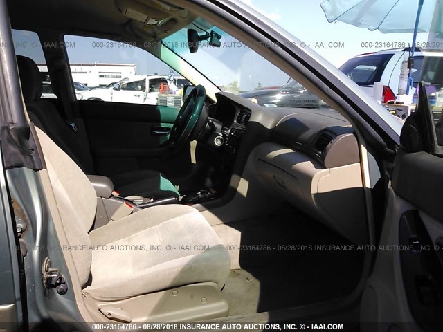 4S3BH675237605350 - 2003 SUBARU LEGACY OUTBACK AWP 绿色 照片 5
