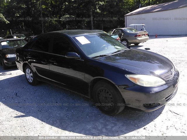 JTDBE32K520005319 - 2002 TOYOTA CAMRY LE/XLE/SE Қара фото 1