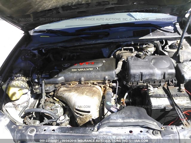 JTDBE32K520005319 - 2002 TOYOTA CAMRY LE/XLE/SE Қара фото 10