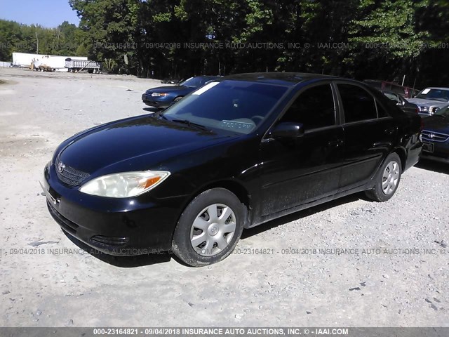 JTDBE32K520005319 - 2002 TOYOTA CAMRY LE/XLE/SE Қара фото 2