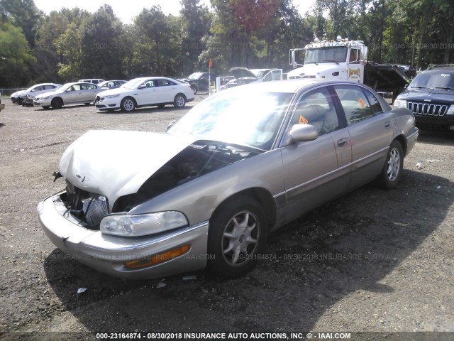 1G4CW54K014211385 - 2001 BUICK PARK AVENUE  BROWN photo 2