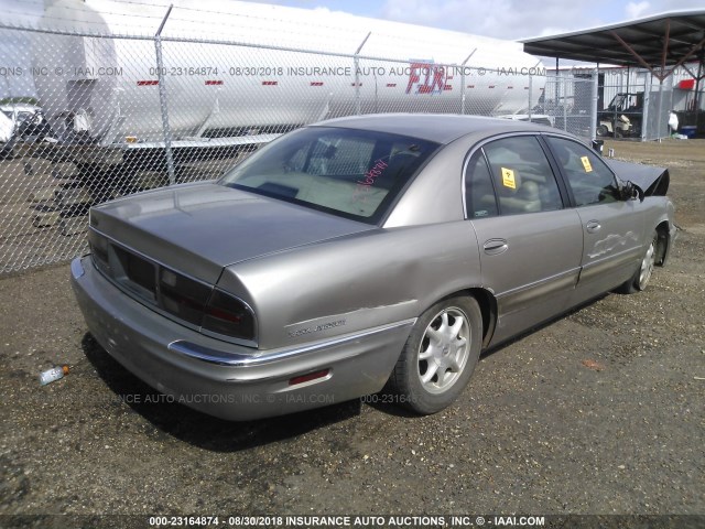 1G4CW54K014211385 - 2001 BUICK PARK AVENUE  BROWN photo 4