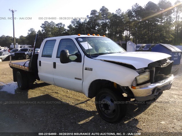 1FDAW56P43EC73109 - 2003 FORD F550 SUPER DUTY WHITE photo 1