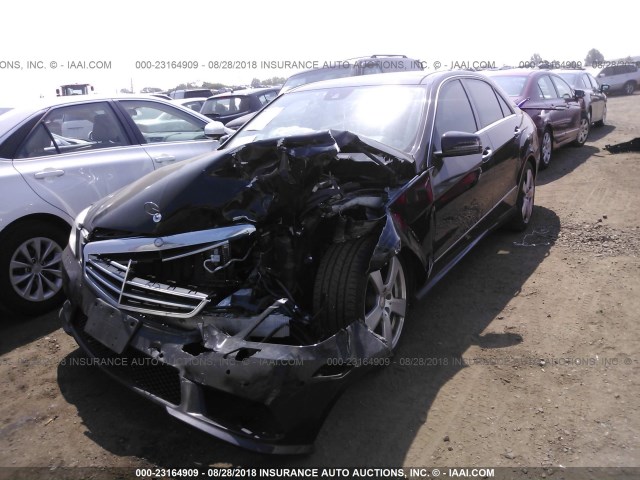 WDDHF8HB6BA419964 - 2011 MERCEDES-BENZ E 350 4MATIC BLACK photo 2