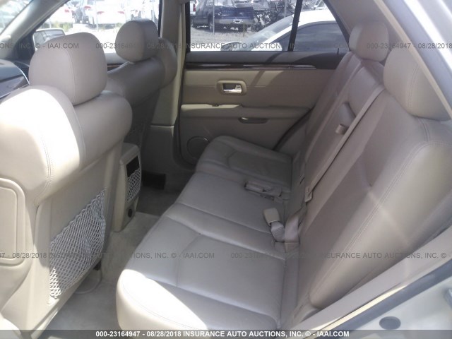 1GYEE637470163015 - 2007 CADILLAC SRX GRAY photo 8