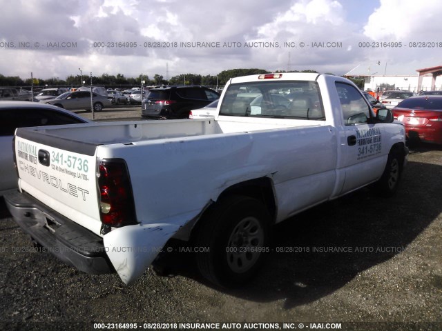 3GCEC14X66G263026 - 2006 CHEVROLET SILVERADO C1500 WHITE photo 6