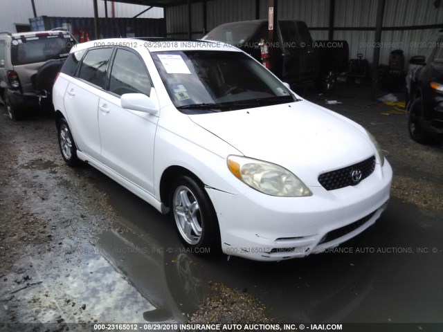 2T1KR32E83C067206 - 2003 TOYOTA COROLLA MATRIX XR WHITE photo 1
