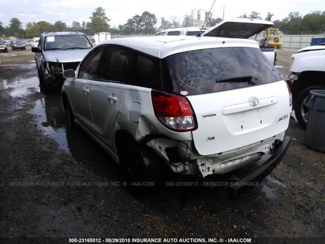 2T1KR32E83C067206 - 2003 TOYOTA COROLLA MATRIX XR WHITE photo 3