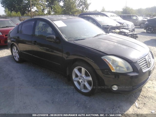 1N4BA41E35C845539 - 2005 NISSAN MAXIMA SE/SL BLACK photo 1