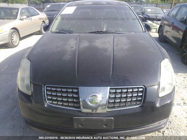 1N4BA41E35C845539 - 2005 NISSAN MAXIMA SE/SL BLACK photo 6