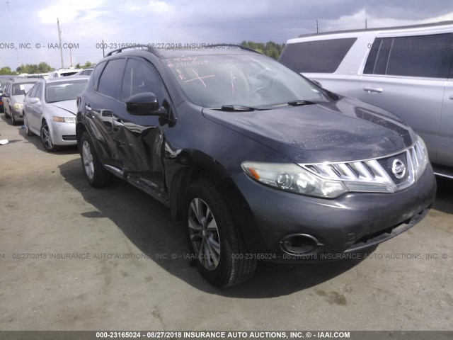 JN8AZ18W99W147733 - 2009 NISSAN MURANO S/SL/LE BLACK photo 1