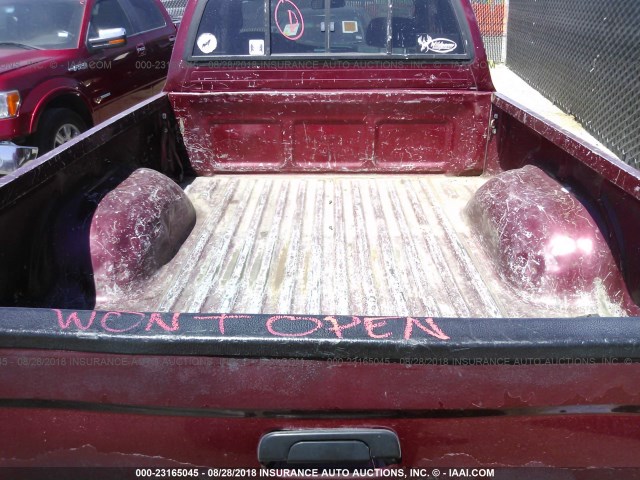 4TASM92N1XZ525094 - 1999 TOYOTA TACOMA XTRACAB PRERUNNER MAROON photo 8