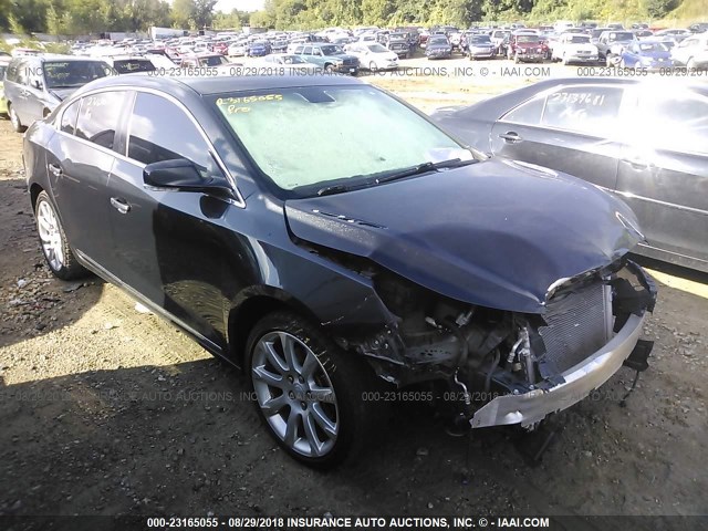 1G4GJ5G3XDF229664 - 2013 BUICK LACROSSE TOURING BLACK photo 1