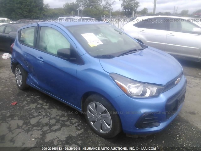 KL8CB6SA5GC554233 - 2016 CHEVROLET SPARK LS BLUE photo 1