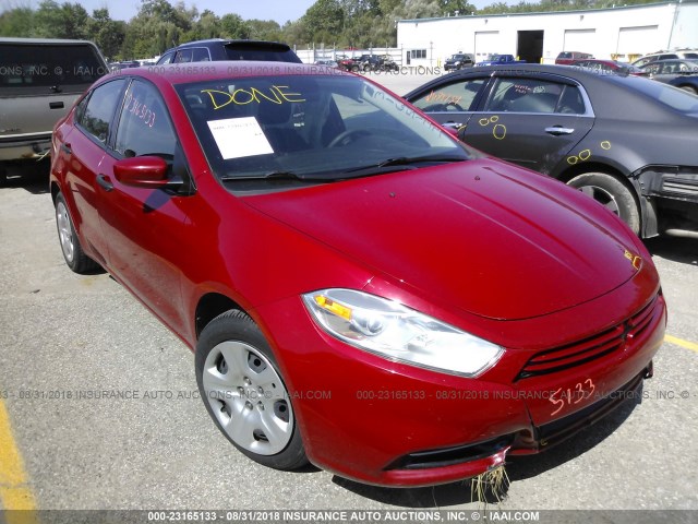 1C3CDFAA2DD197686 - 2013 DODGE DART SE/AERO RED photo 1