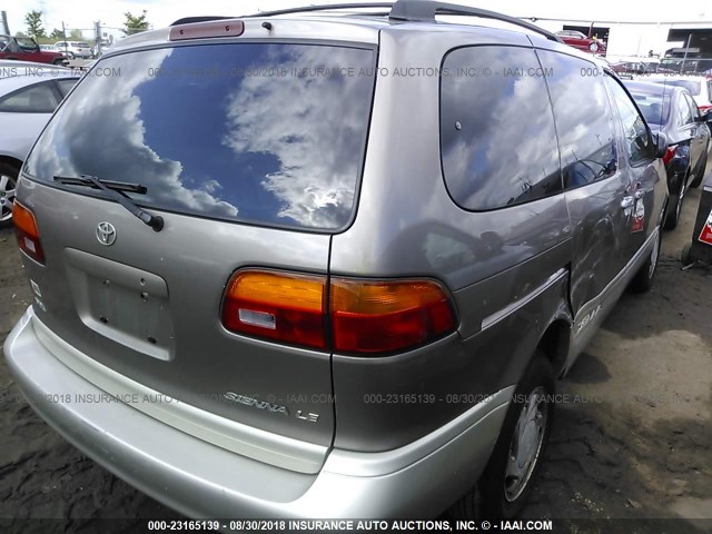 4T3ZF13C5XU121548 - 1999 TOYOTA SIENNA LE/XLE GOLD photo 4