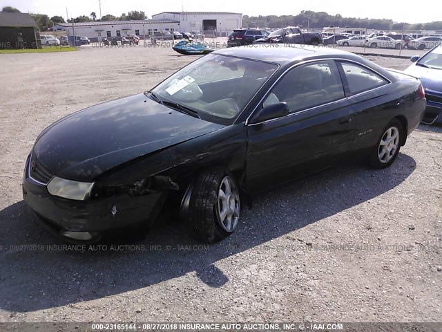 2T1CF28P12C589769 - 2002 TOYOTA CAMRY SOLARA SE/SLE მწვანე ფოტო 2