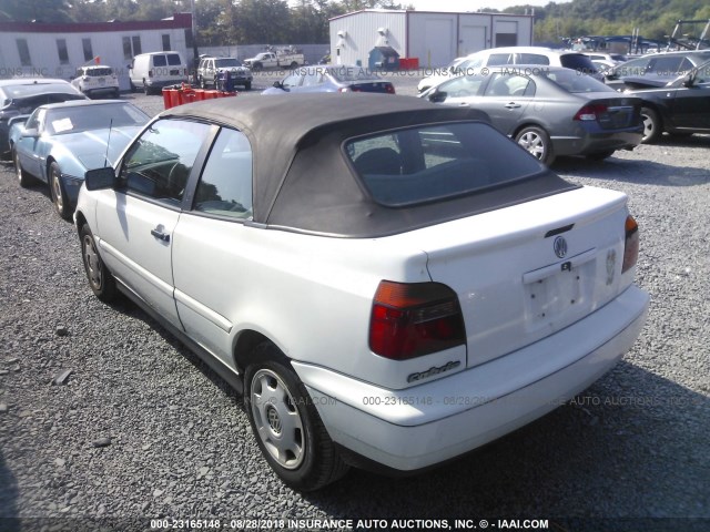 3VWAB81E3XM800853 - 1999 VOLKSWAGEN CABRIO 白色 照片 3