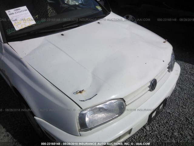 3VWAB81E3XM800853 - 1999 VOLKSWAGEN CABRIO 白色 照片 6