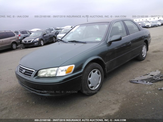 4T1BG22K9YU688725 - 2000 TOYOTA CAMRY CE/LE/XLE 绿色 照片 2