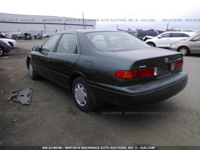 4T1BG22K9YU688725 - 2000 TOYOTA CAMRY CE/LE/XLE 绿色 照片 3