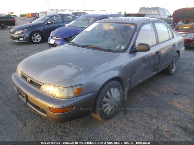 2T1AE09BXSC116227 - 1995 TOYOTA COROLLA LE/DX GRAY photo 2