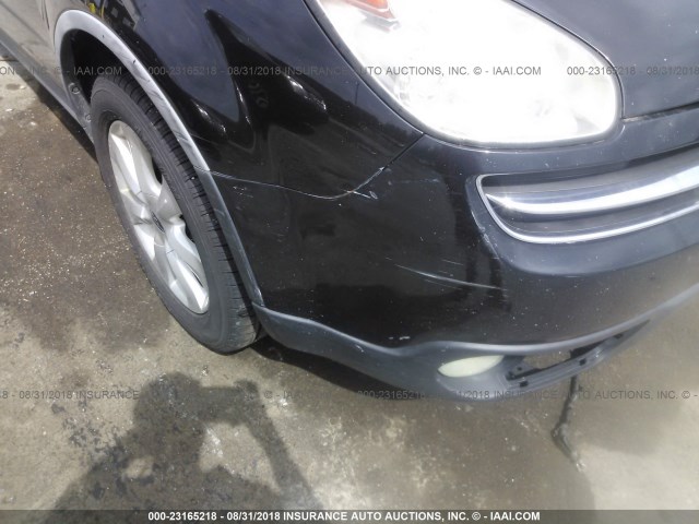 4S4WX83C964402266 - 2006 SUBARU B9 TRIBECA 3.0 H6/3.0 H6 LIMITED BLACK photo 6