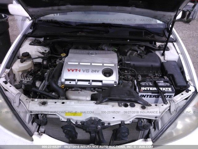 4T1BF32K24U074134 - 2004 TOYOTA CAMRY LE/XLE/SE Ağ foto 10