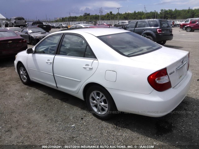 4T1BF32K24U074134 - 2004 TOYOTA CAMRY LE/XLE/SE Ağ foto 3
